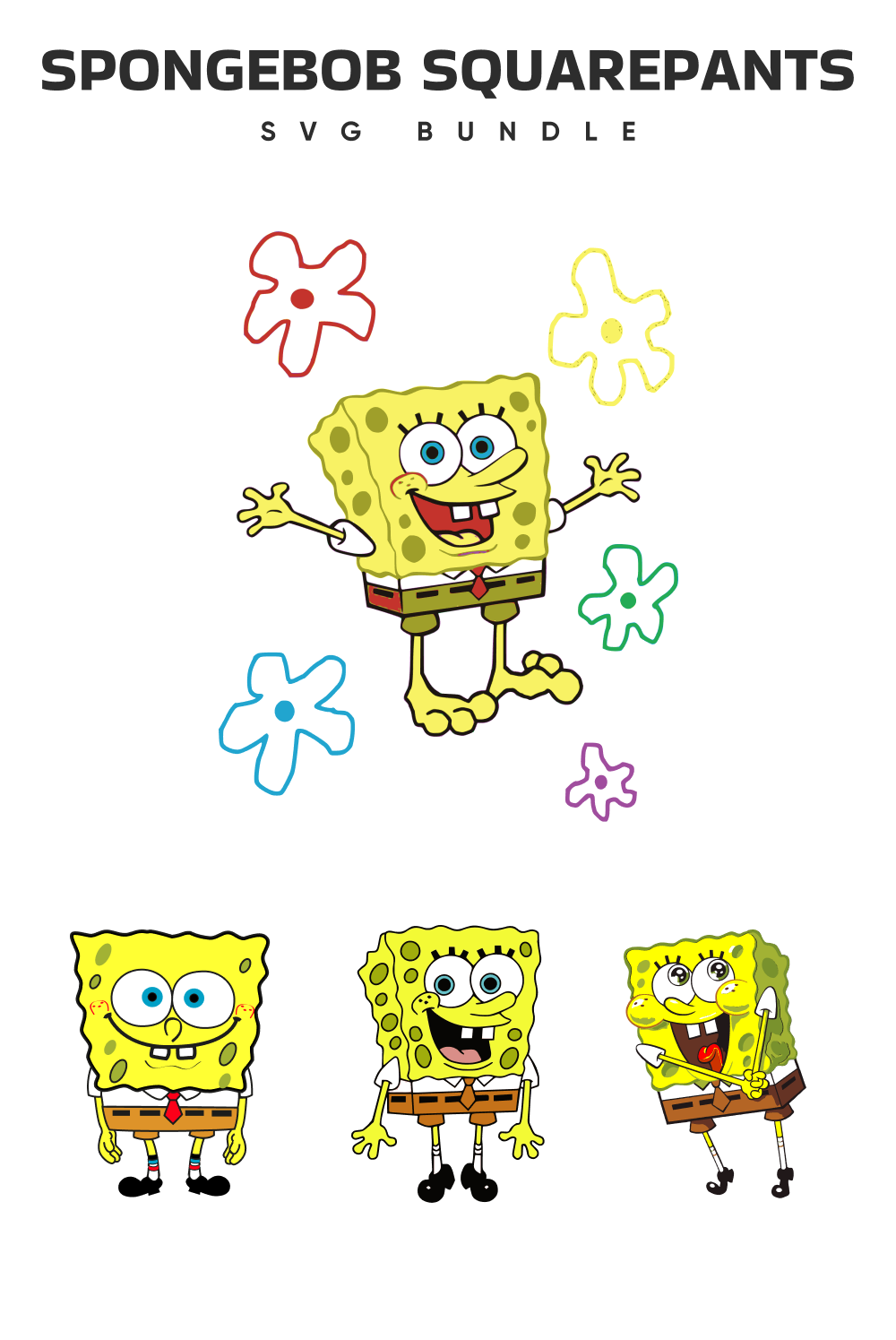 Happy sponge bob squarepants.