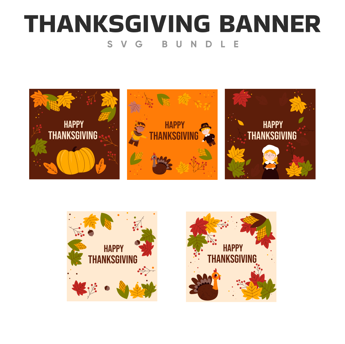 thanksgiving banner svg.
