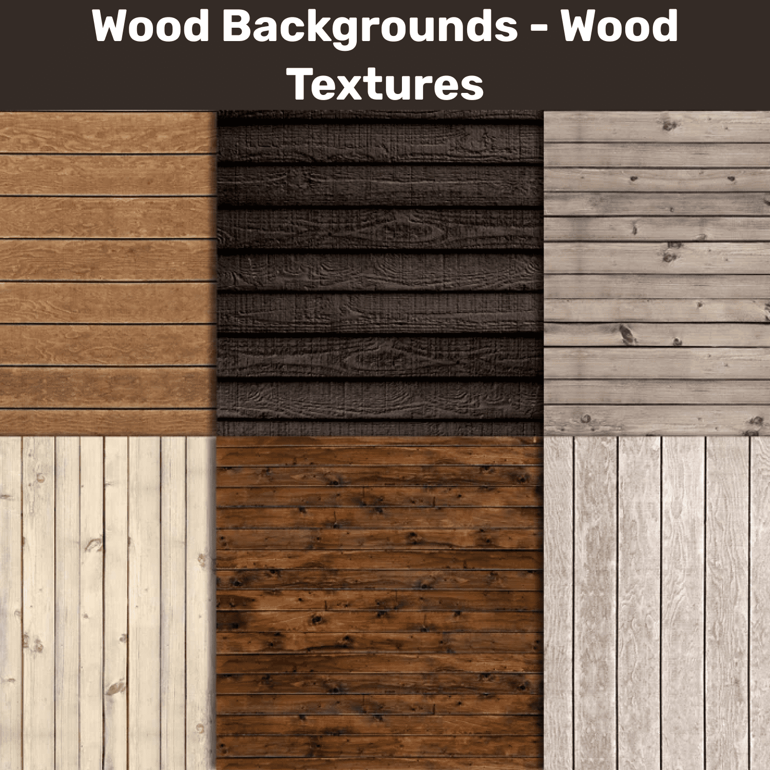 Wood Backgrounds - Wood Textures cover.