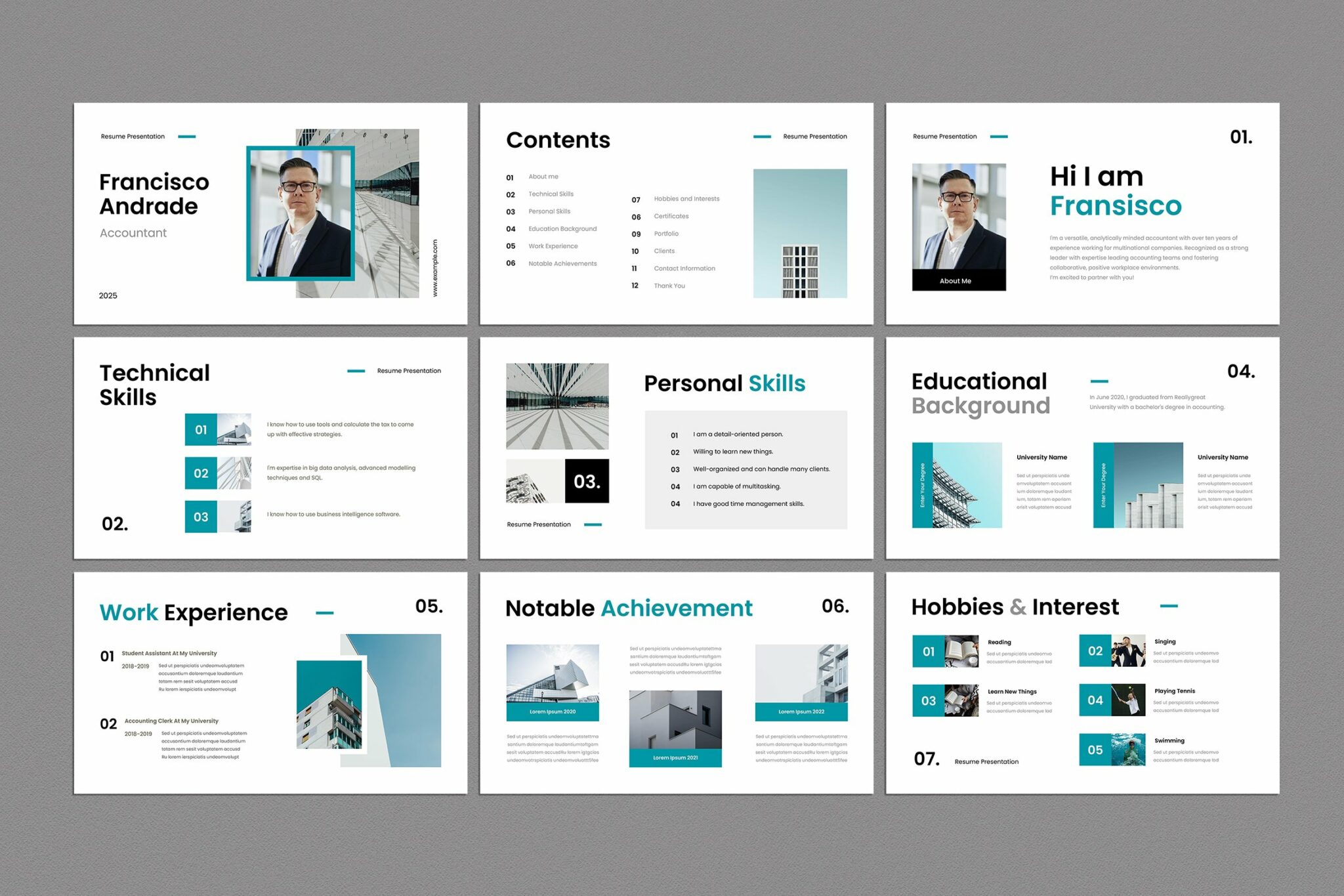 Aesthetic Resume Presentation – MasterBundles