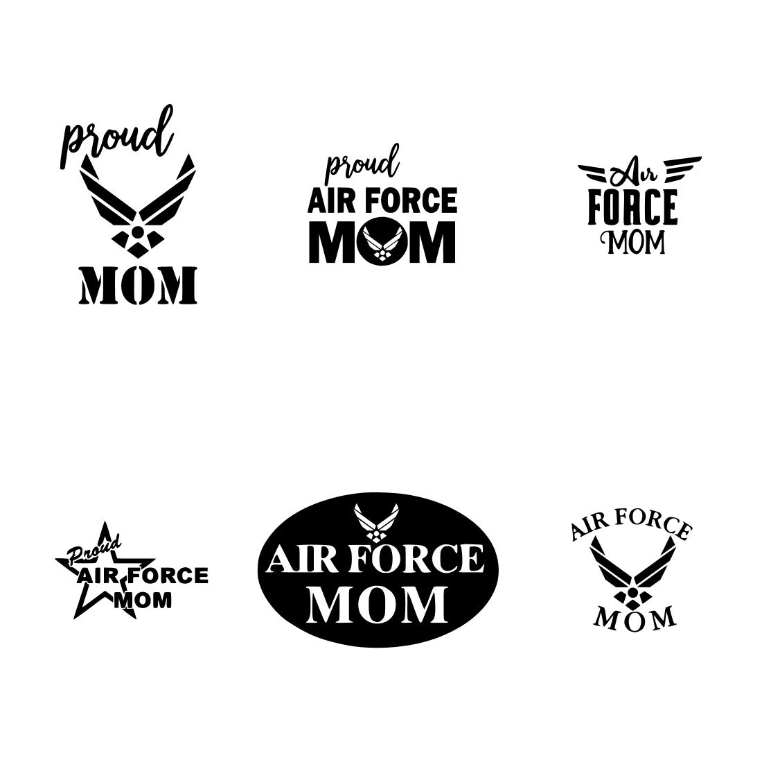 air force mom svg free cover.