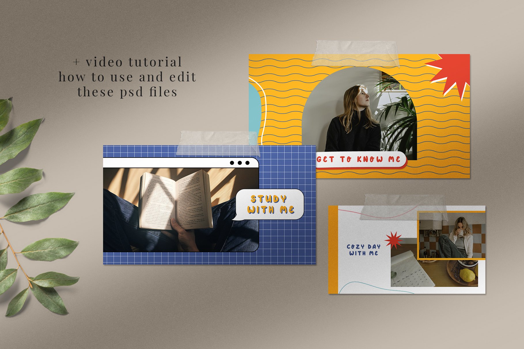 Contemporary design for your youtube.