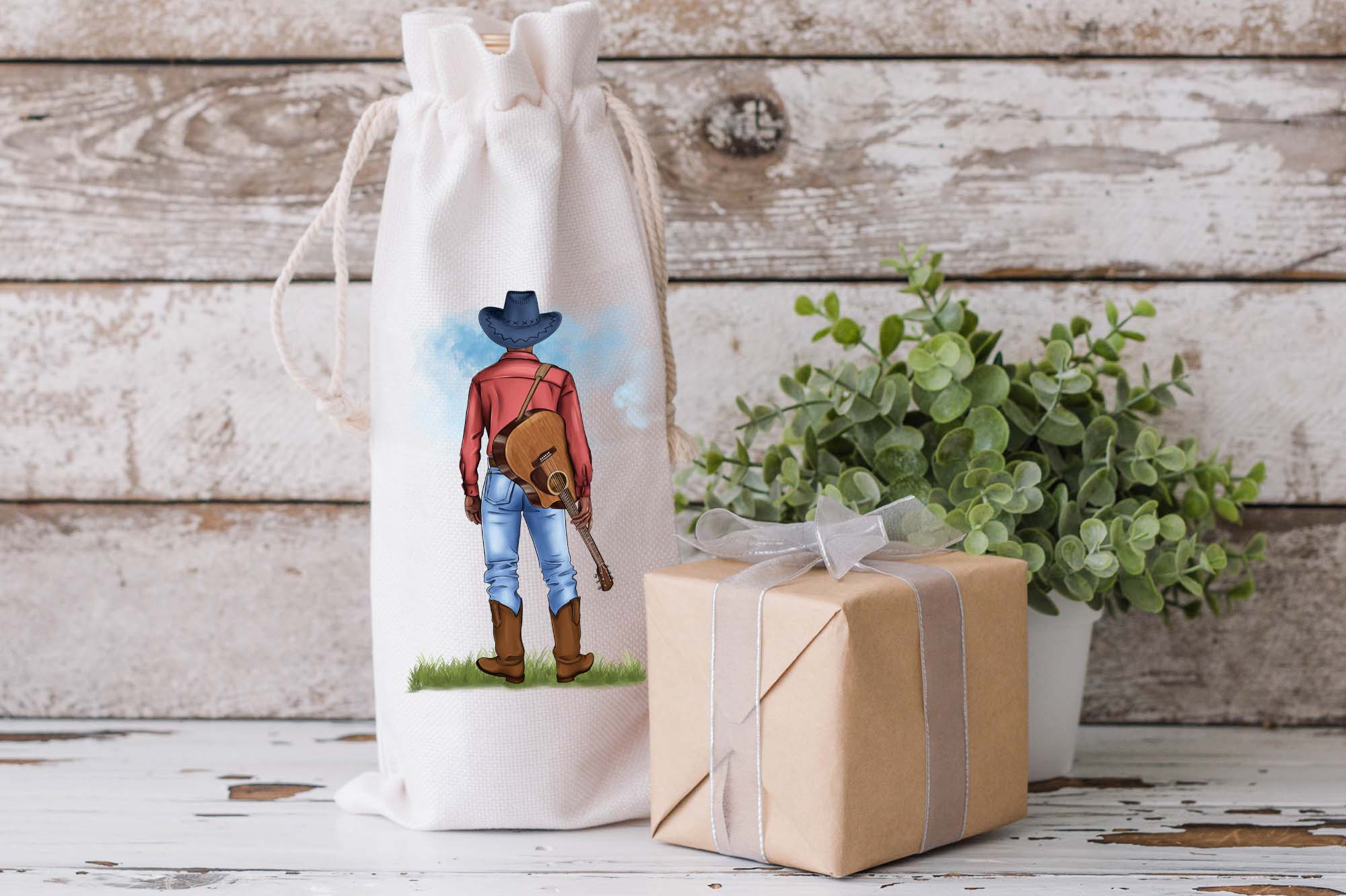 Best Friend Clipart And Country Clipart Bag Print Example.