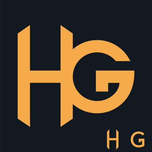Letter Logo Design HG Business Logo Cover Image.