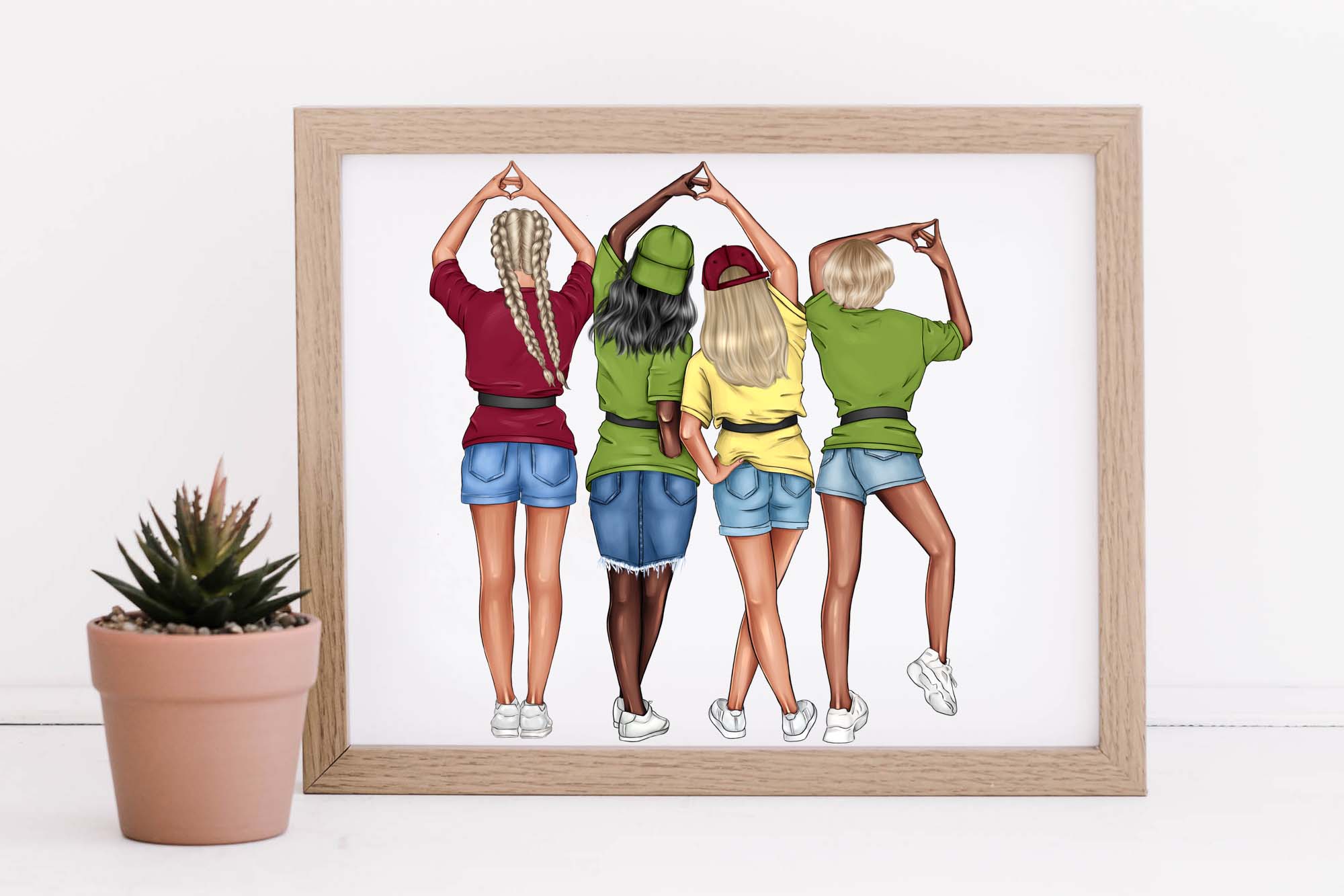 Alpha Gamma Delta Clipart Sorority Picture In Frame Example.