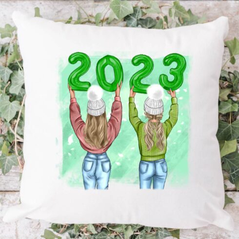 Best friends clipart for Christmas - MasterBundles