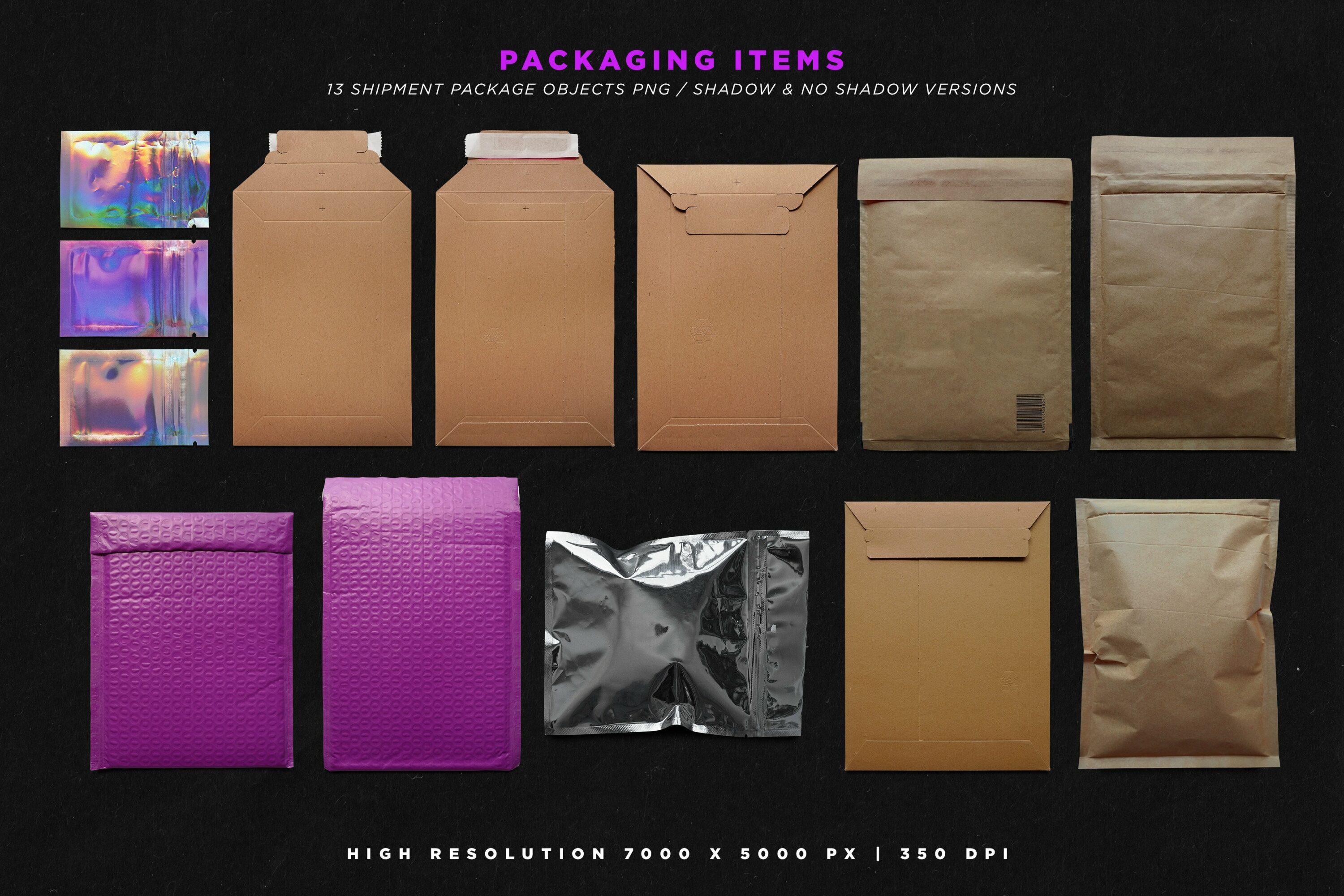 Packaging items.