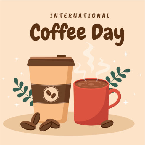 20 International Coffee Day Illustration cover image.