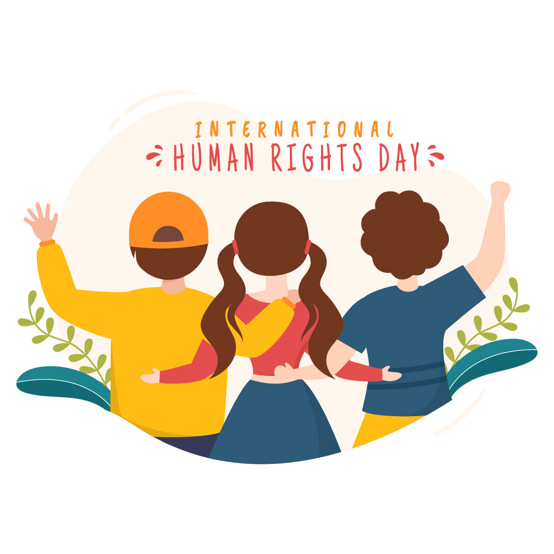 12 Human Rights Day Illustration Preview Image.