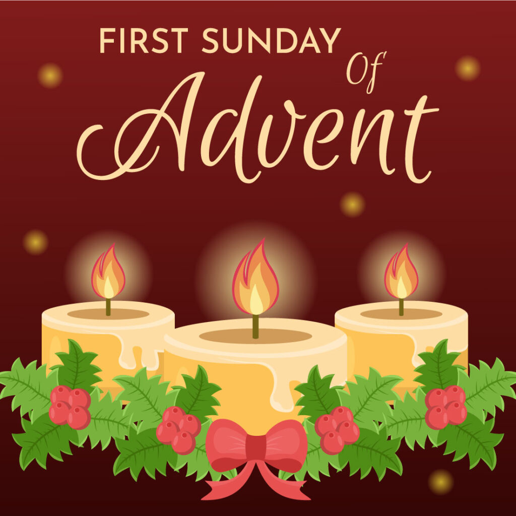 10 First Sunday of Advent Illustration - MasterBundles