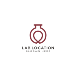 Lab Location Logo Vector Design cover image.