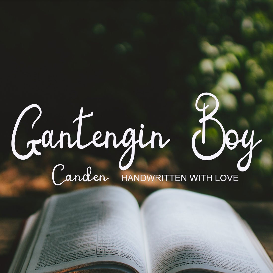 Gantengin Boy Font - only $17 cover image.
