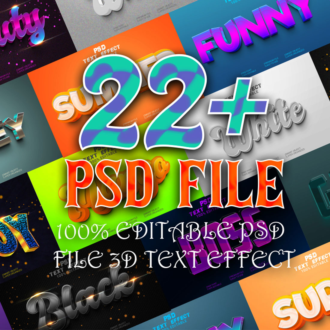 Text Style PSD File cover image.