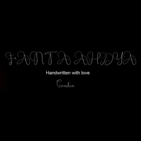 FANTA AHDYA Font - Only $17 cover image.