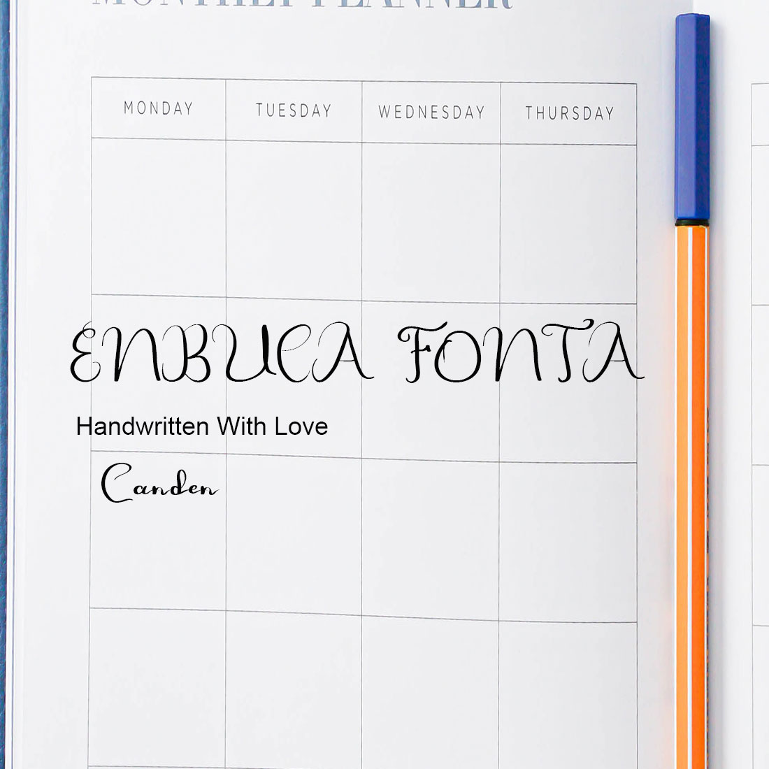 ENBUCA FONTA Written by Hand - Only $18 cover image.
