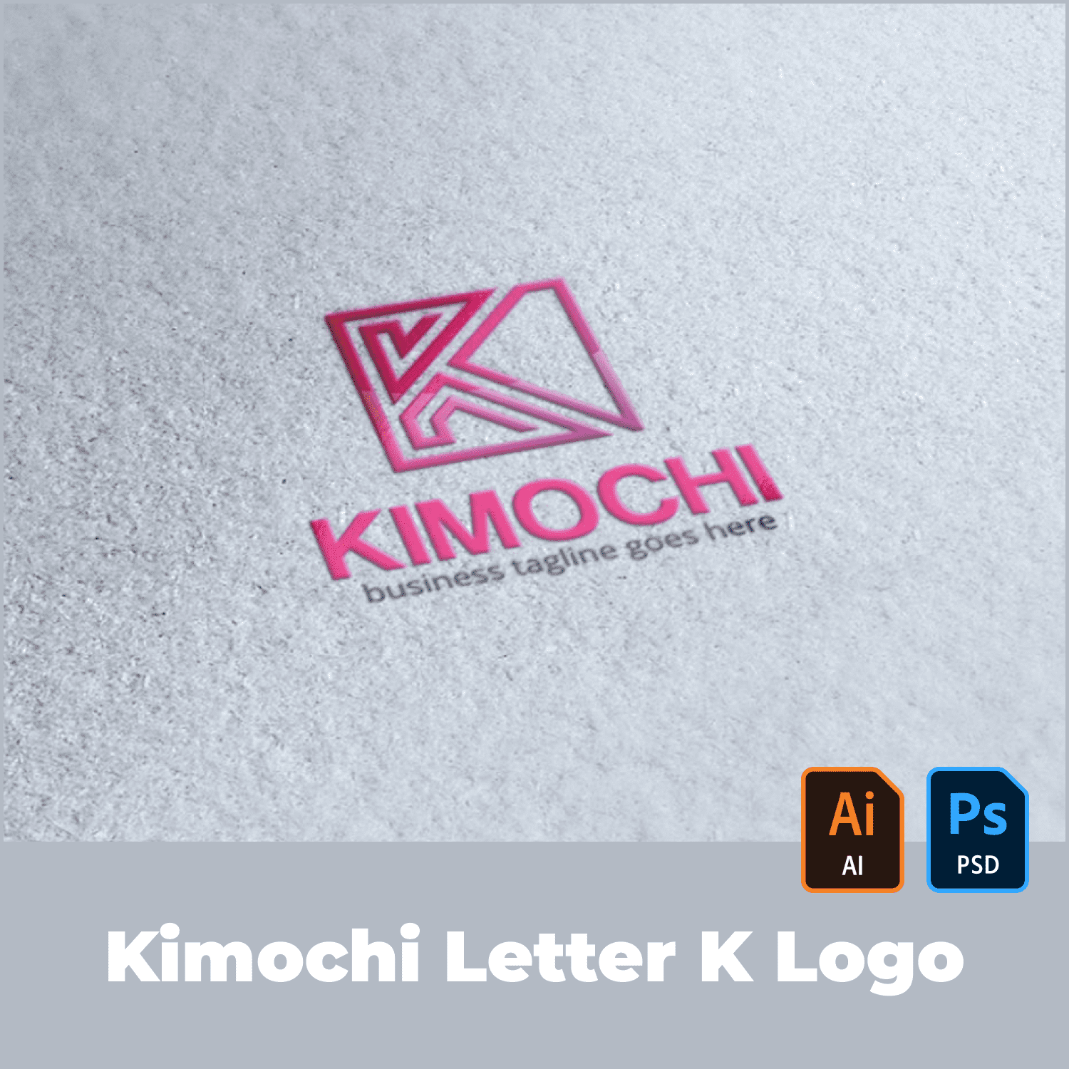 Kimochi Letter K Logo.