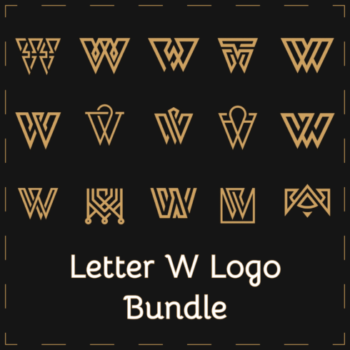 Letter W Logo Bundle.