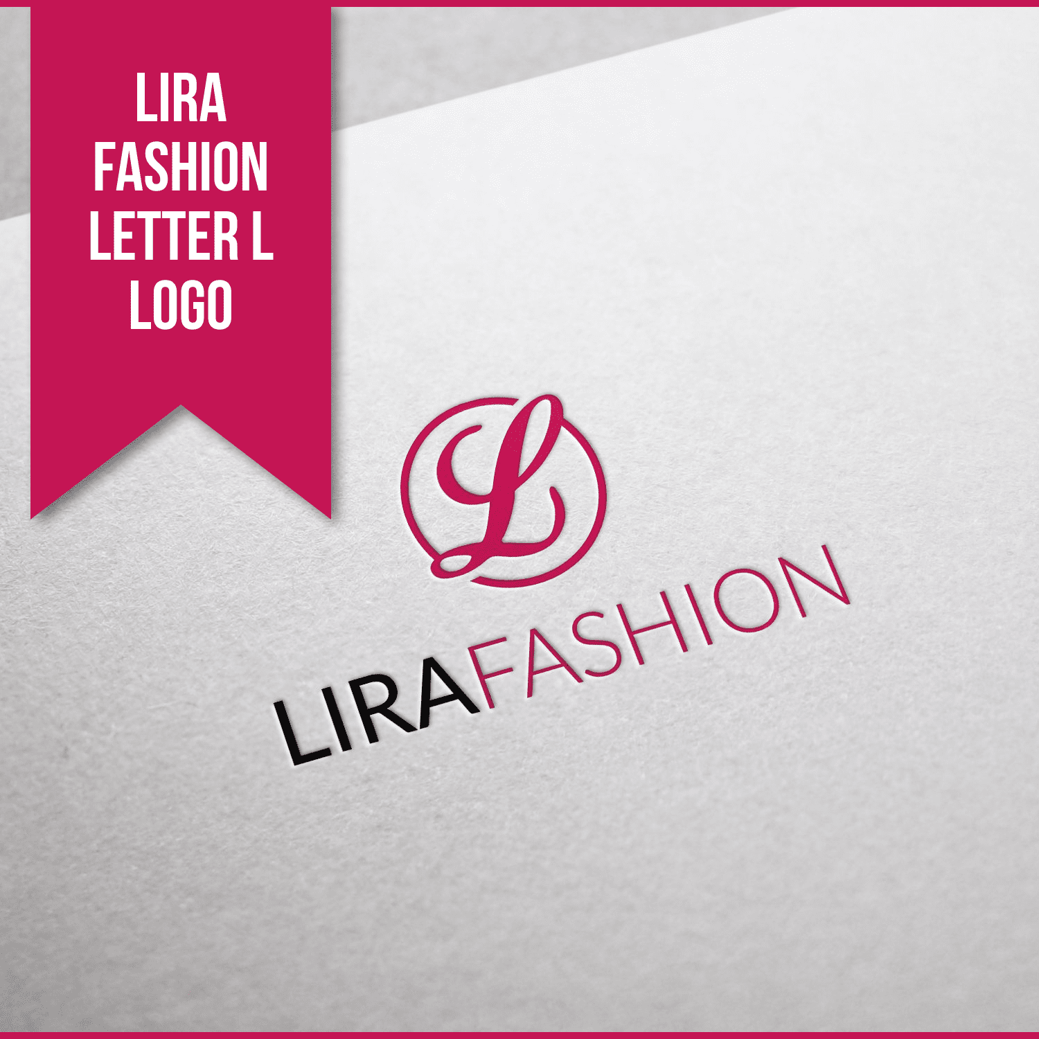 Lira Fashion Letter L Logo.