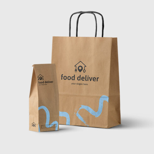 3 Food Delivery Logos | MasterBundles