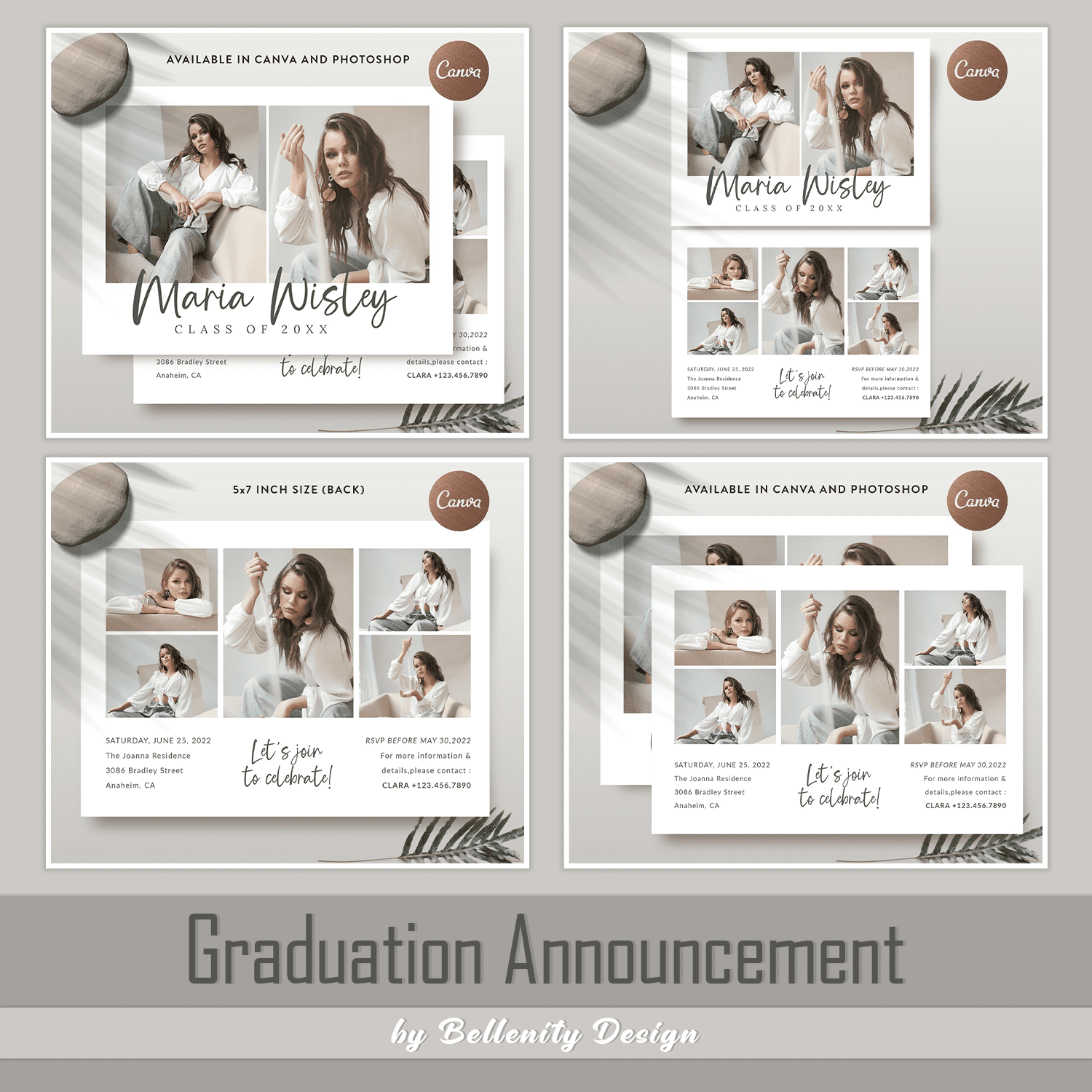 Graduation Announcement SG014 cover.
