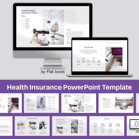 Health Insurance PowerPoint Template.