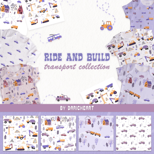 Ride and Build transport collection.