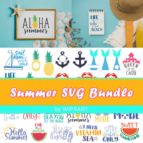 Summer SVG Bundle - 20 Designs.