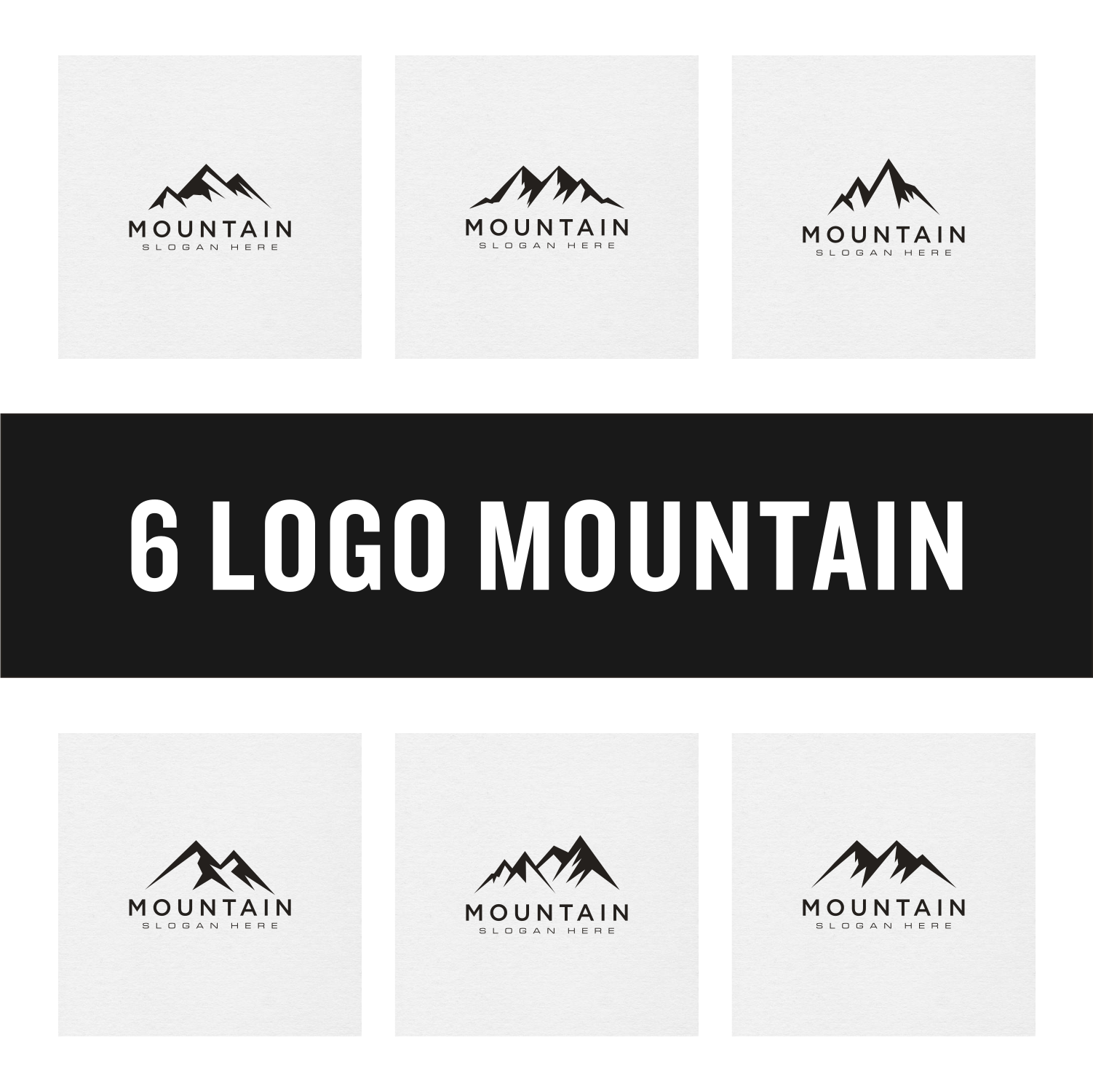 Logo Mountain Set Design