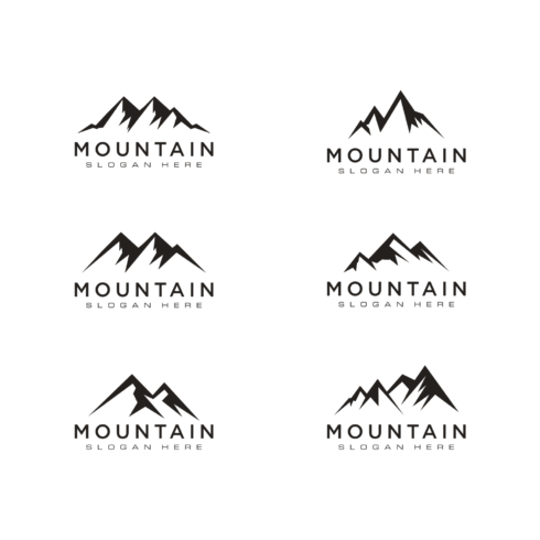 Logo Mountain Set Design cover image.
