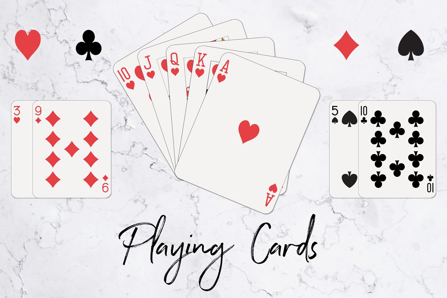 Cover image of Playing Cards Clipart.