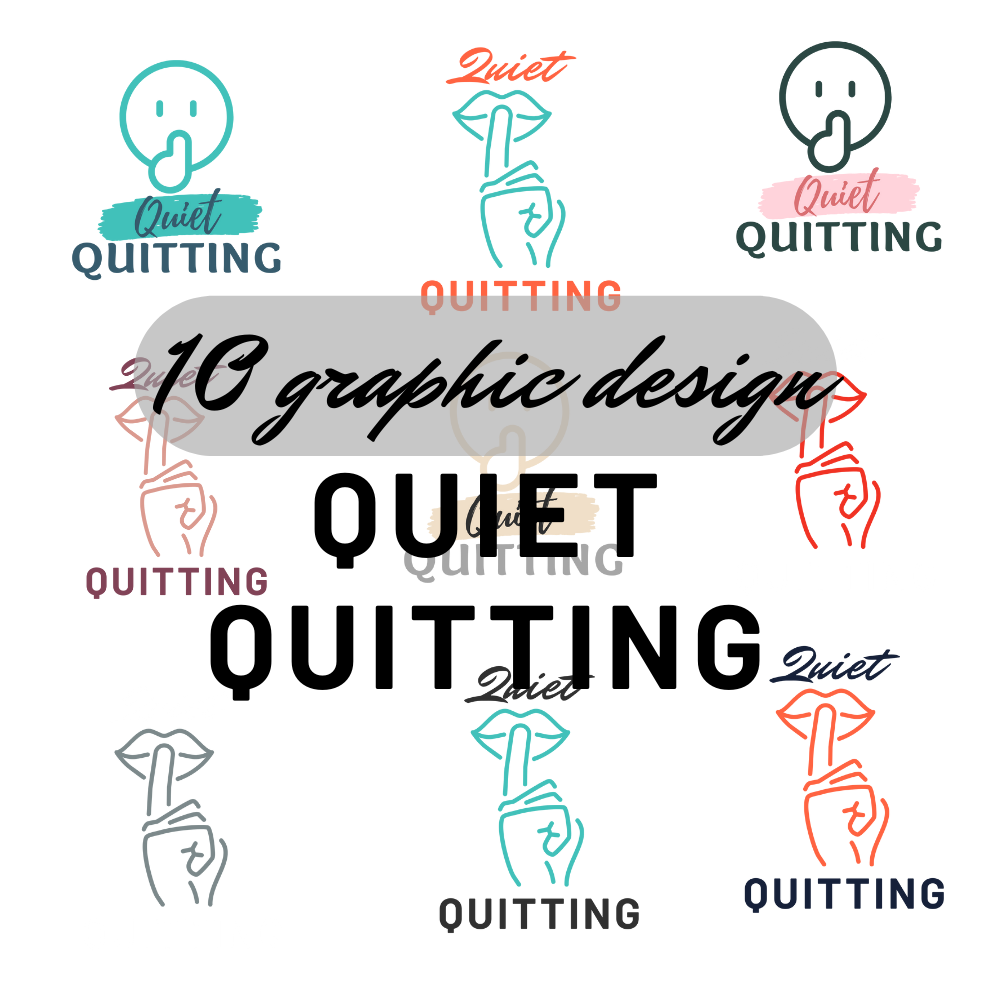 10 Quiet Quitting Graphic T-shirts.