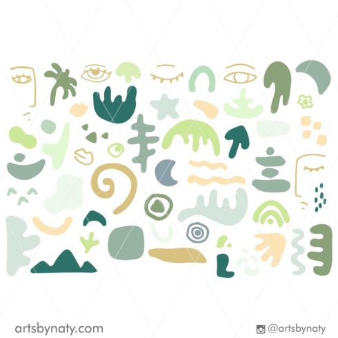 Abstract Clipart Art Hermosa Collection cover image.