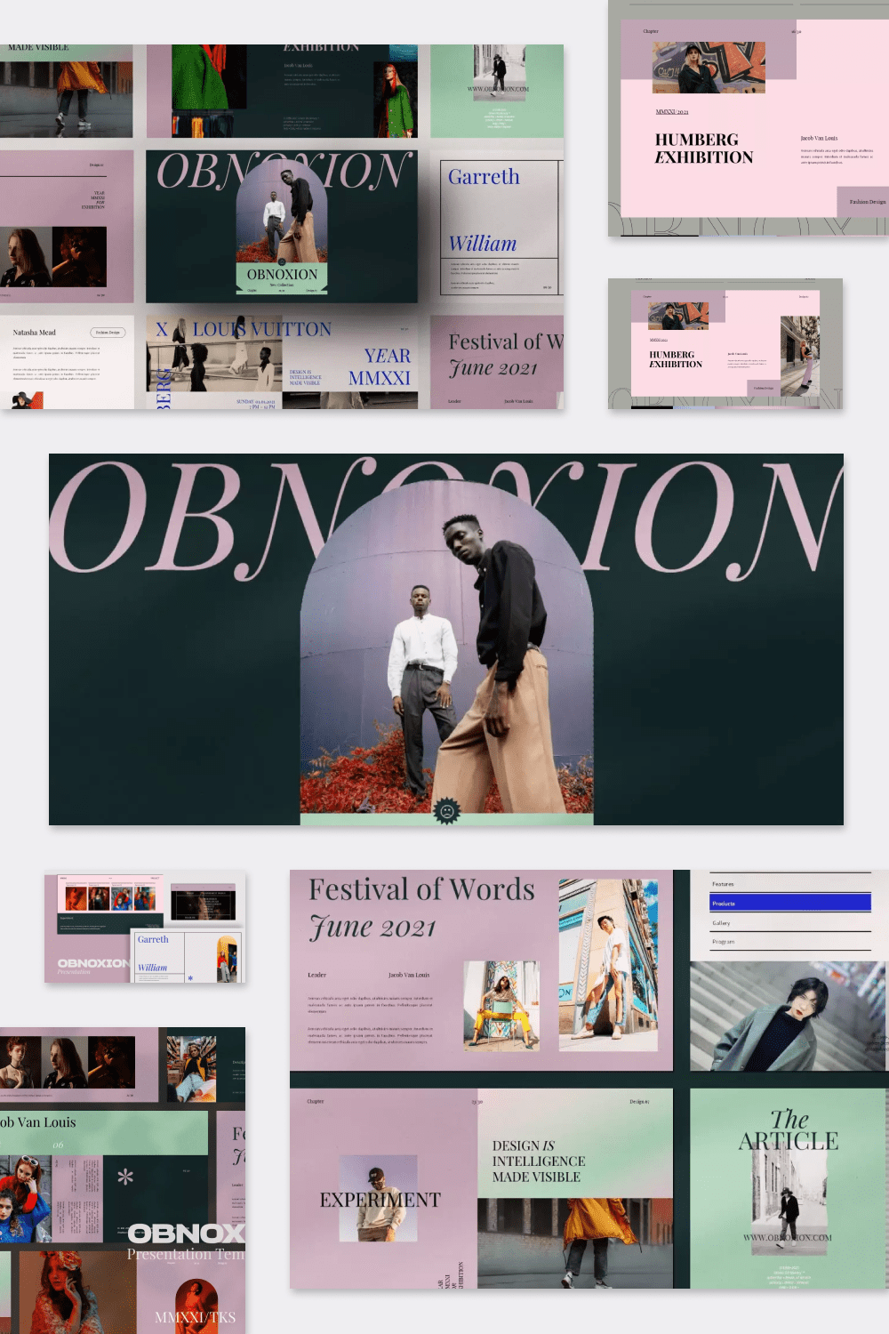 OBNOXION PowerPoint Template.