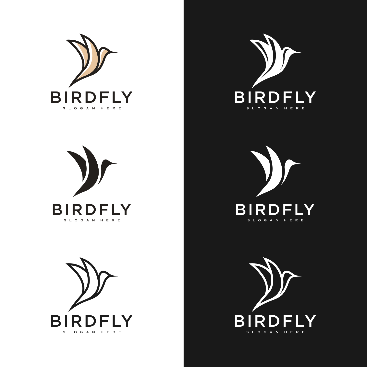 Dove Animal Bird Logo Vector Design Concept AI cover image.
