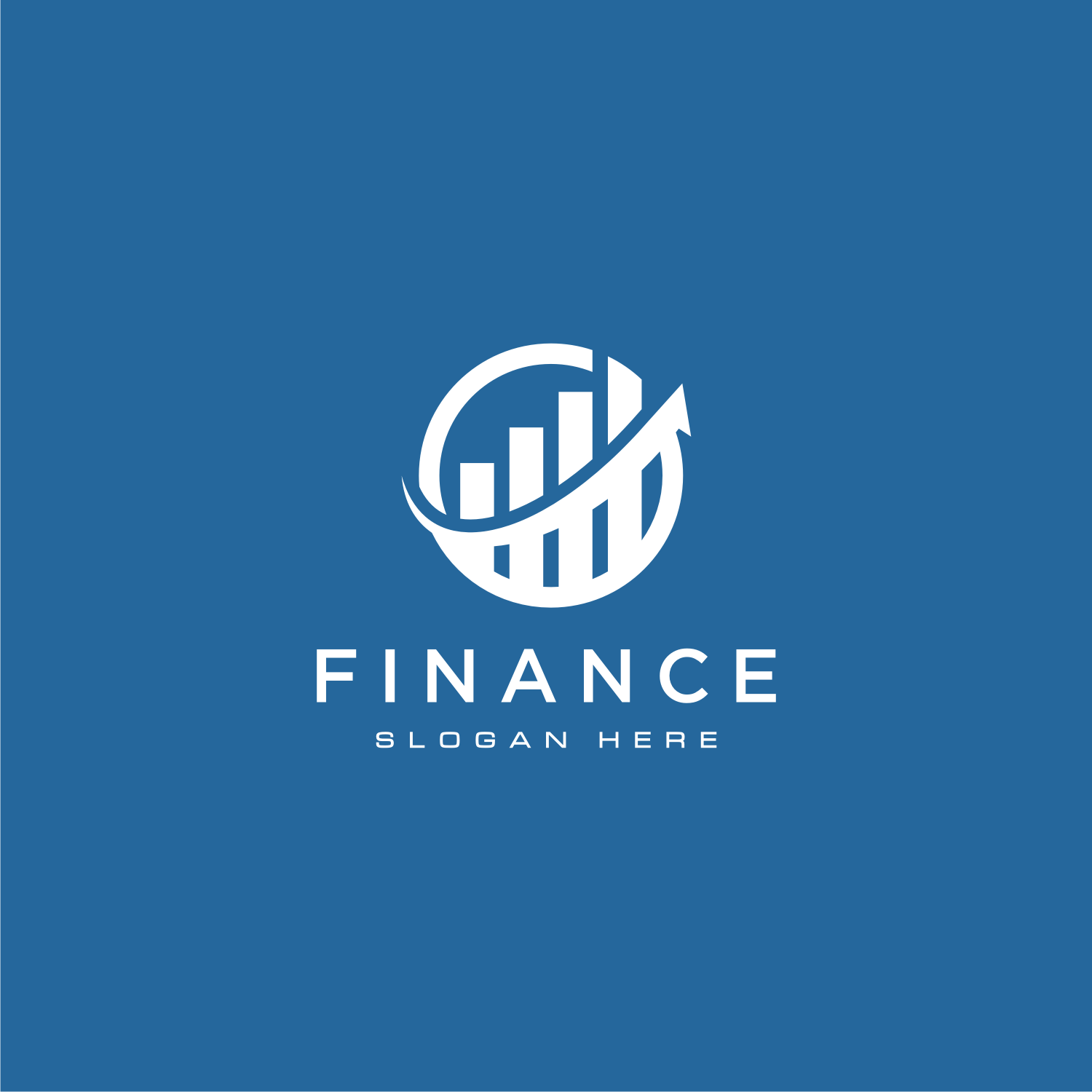 Business Finance Beautiful Logo Template Vector Icon Design Preview Image.