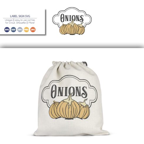 Onions SVG| Kitchen SVG | Sign Label SVG.
