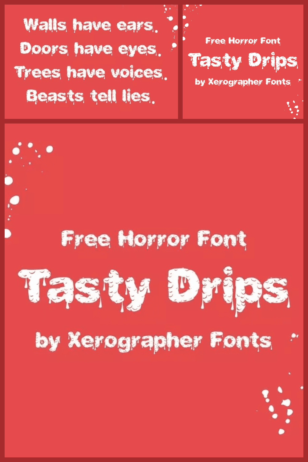 Tasty Drips – Free Drip Font.