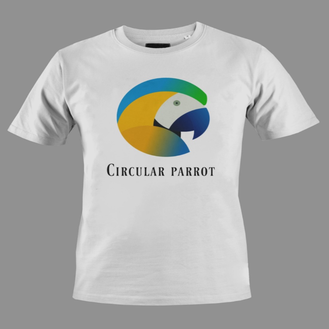 Parrot Logo Design Circular Pet T-shirt design cover image.