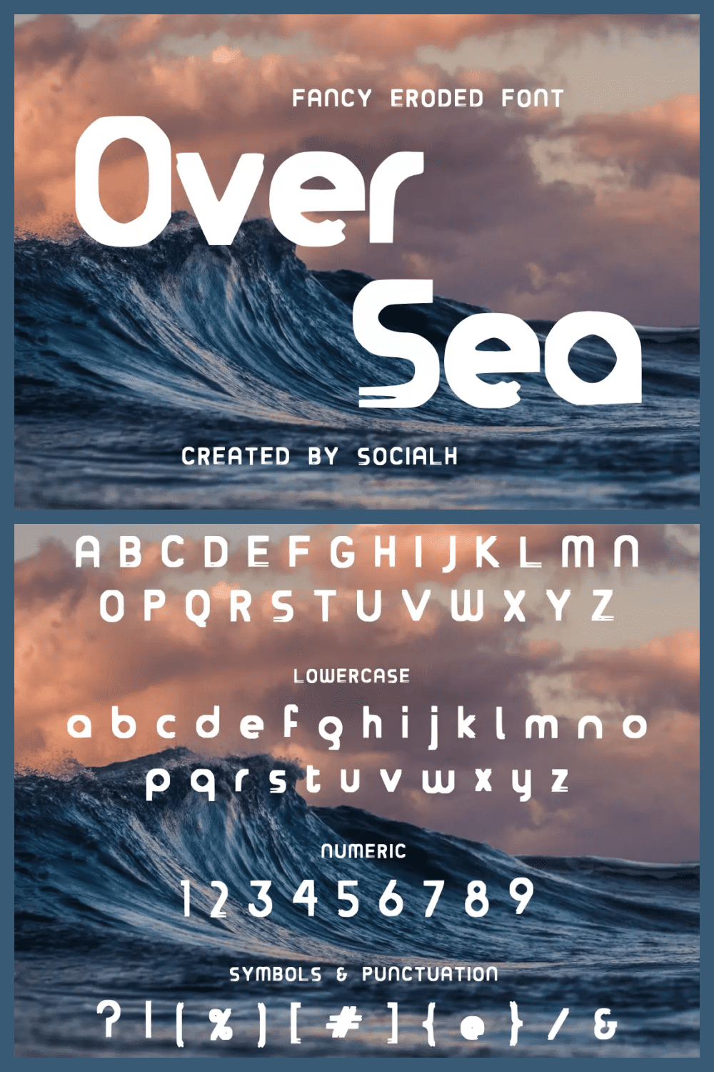 Over Sea Free Font.