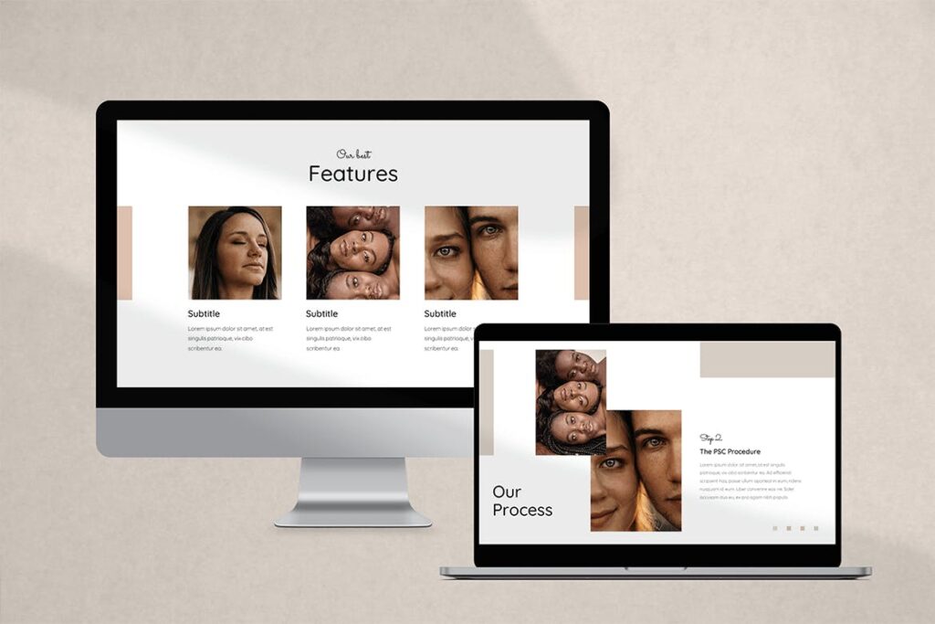 Plastic Surgery PowerPoint Template PPTX – MasterBundles