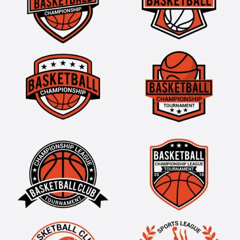 Basketball Badges & Stickers Vol2 | MasterBundles