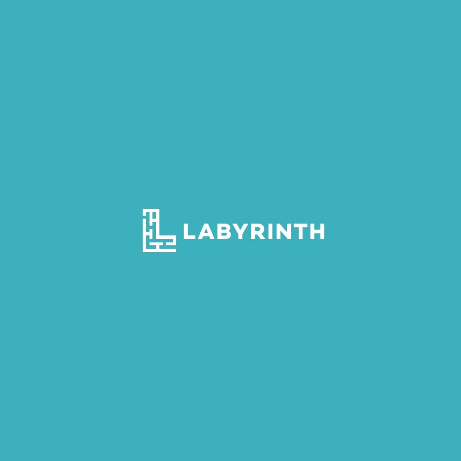 Labyrinth - Letter L Logo cover.