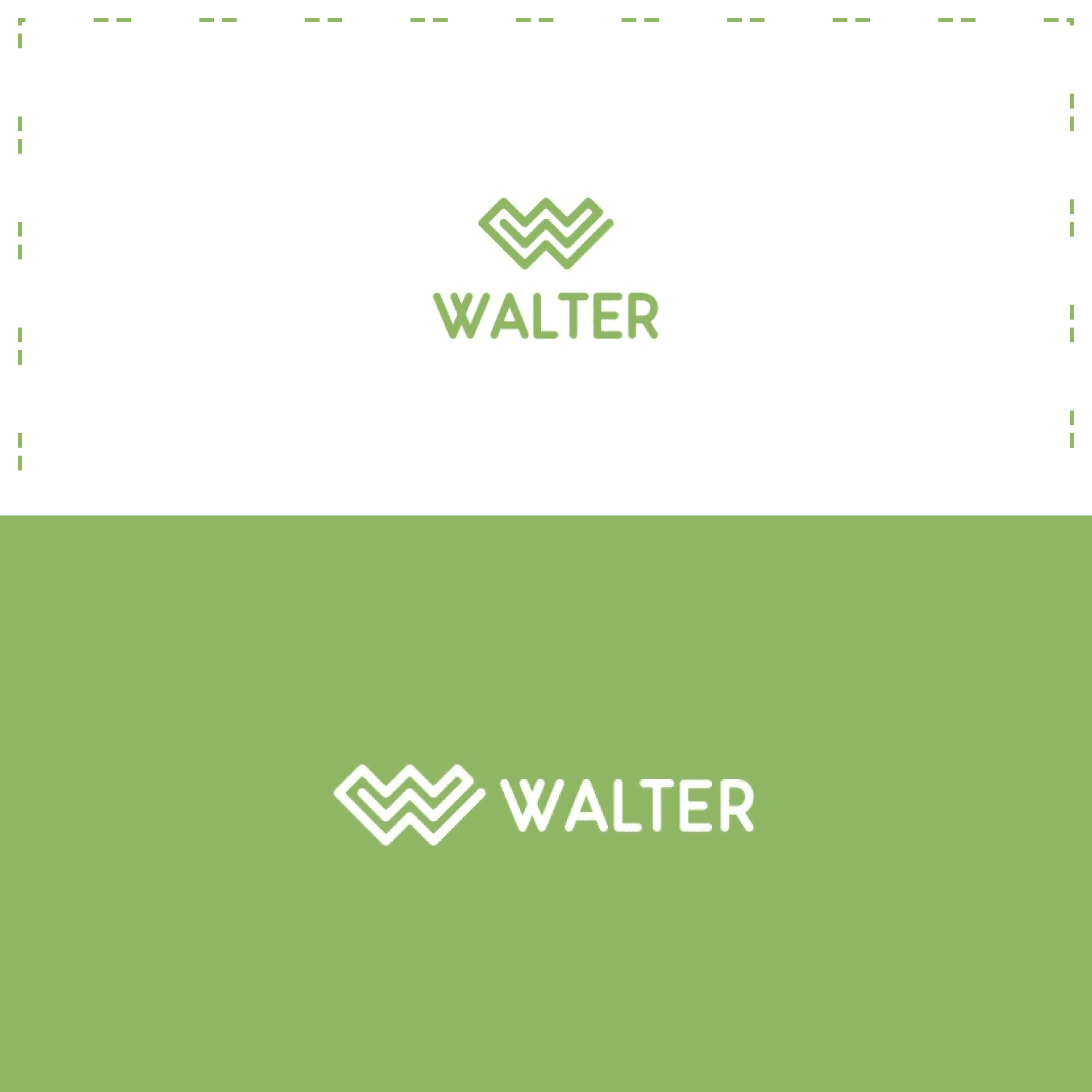 Walter Letter W Logo.