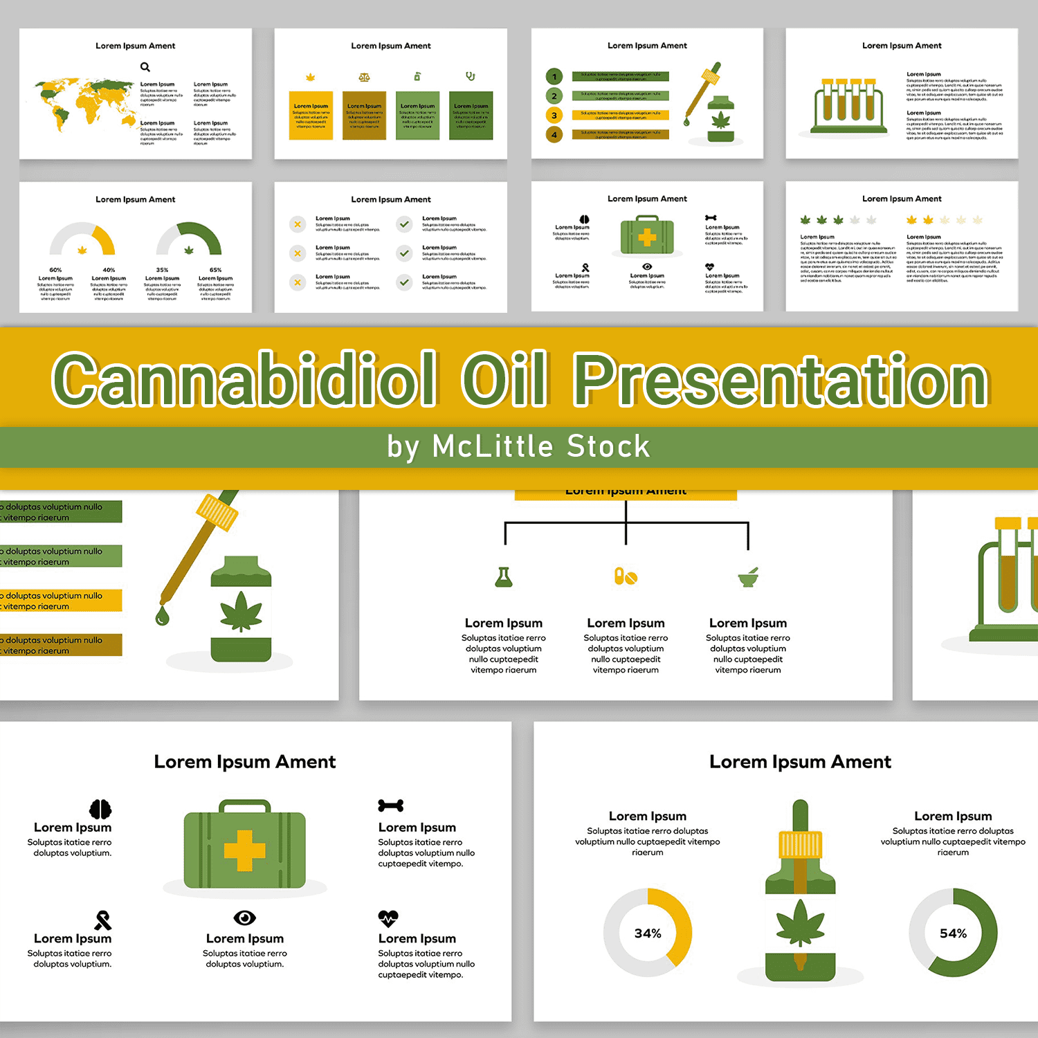 Cannabidiol Oil Presentation cover.