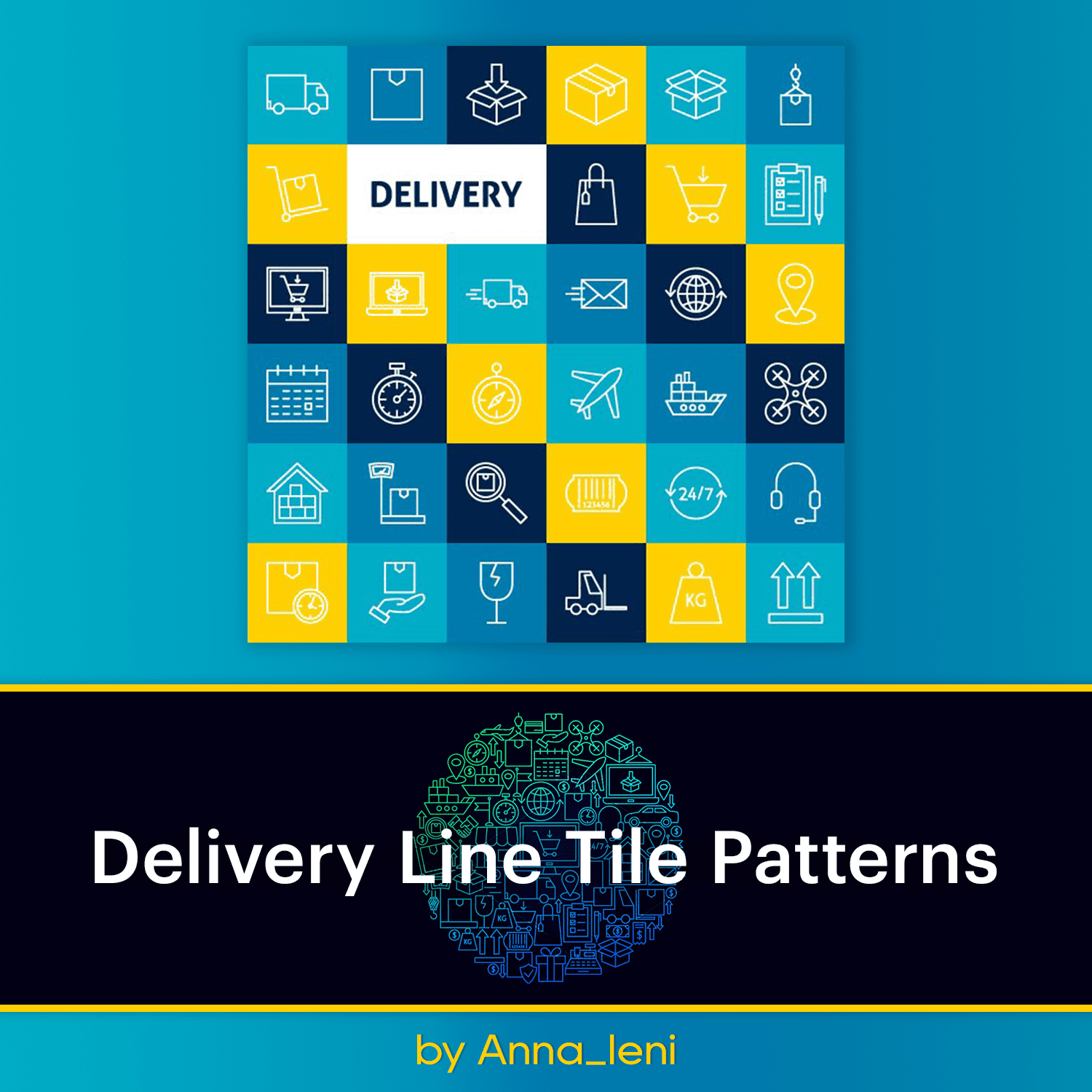 Delivery Line Icons cover.