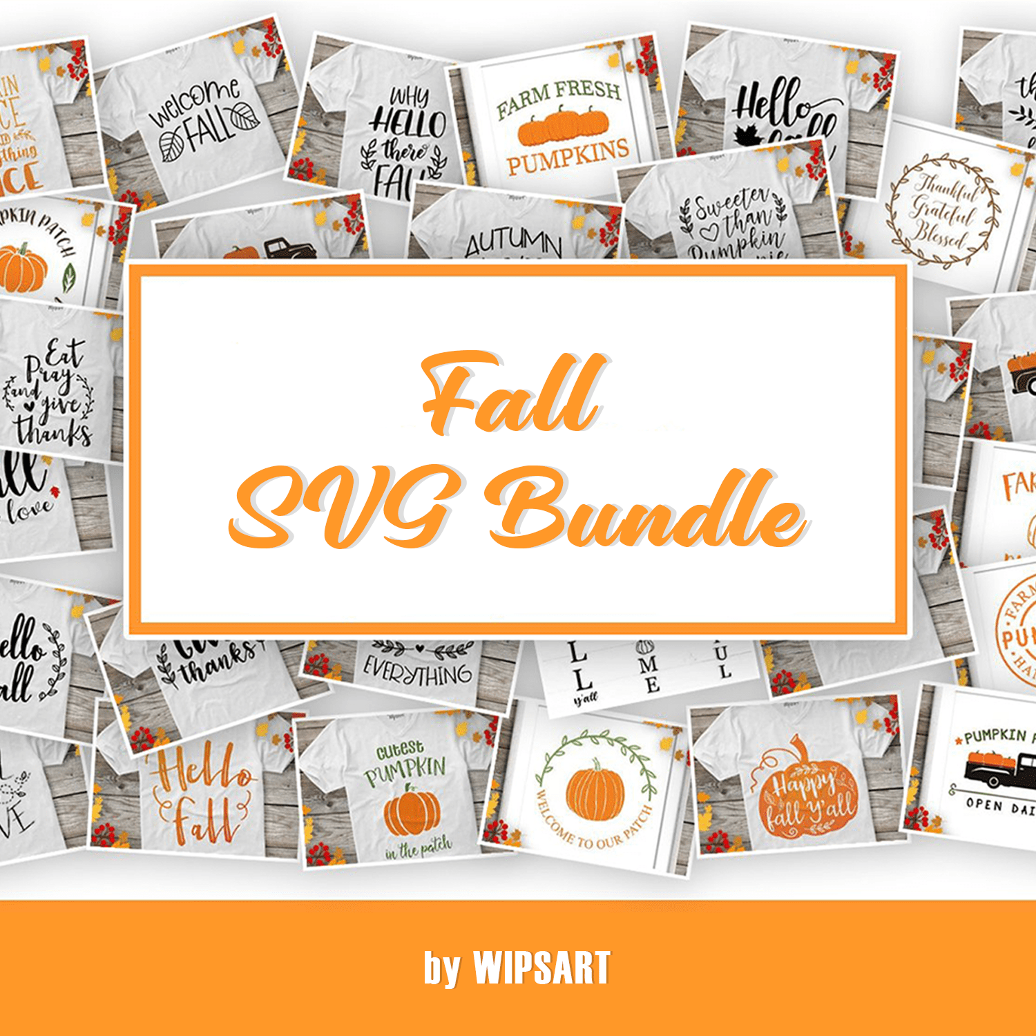 Fall SVG Bundle, Autumn SVG, Thanksgiving SVG - 30 Designs cover.