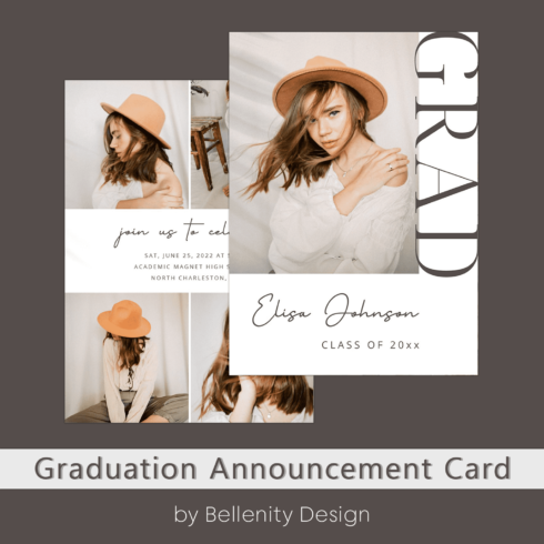 Graduation Announcement Card SG015.