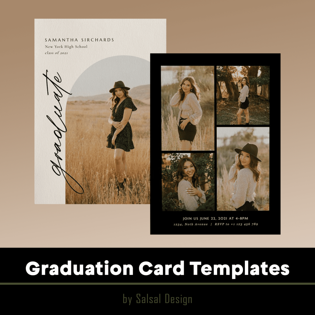 Graduation Card Templates G297 MasterBundles Graduation Card Templates G297 MasterBundles