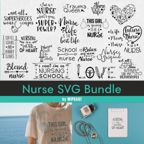 Nurse SVG Bundle.