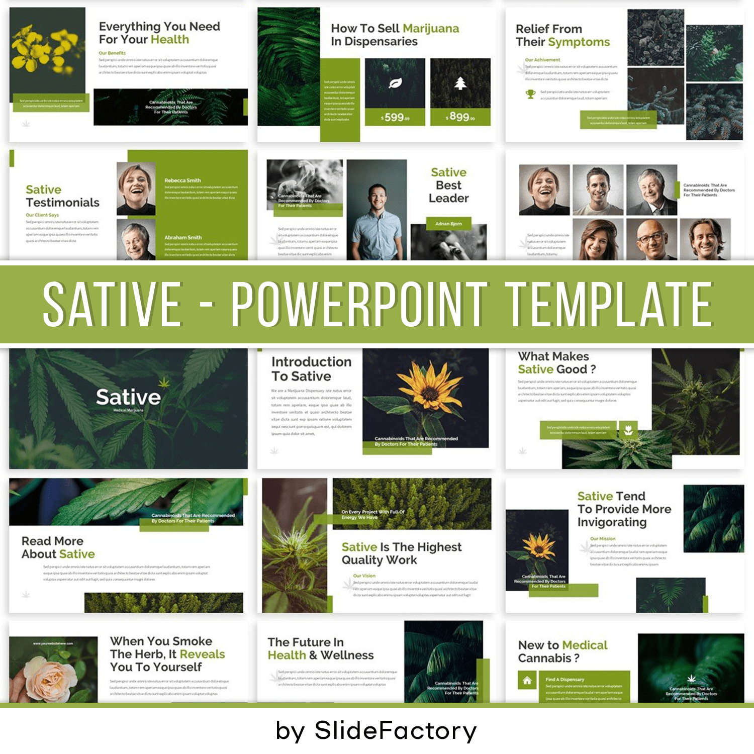 Sative - Powerpoint Template.